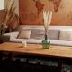 Long coffee table, solid oak