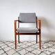 Mid-century Scandinavian armchair in teak