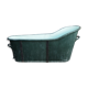 Bathtub in zinc wooden base period 19th