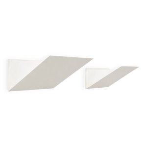 Paire d'appliques murales - blanc