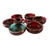 6 Vallauris cups