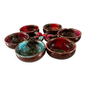 6 Vallauris cups