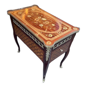 Coiffeuse d’homme marqueterie