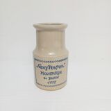 Grey Poupon stoneware mustard pot