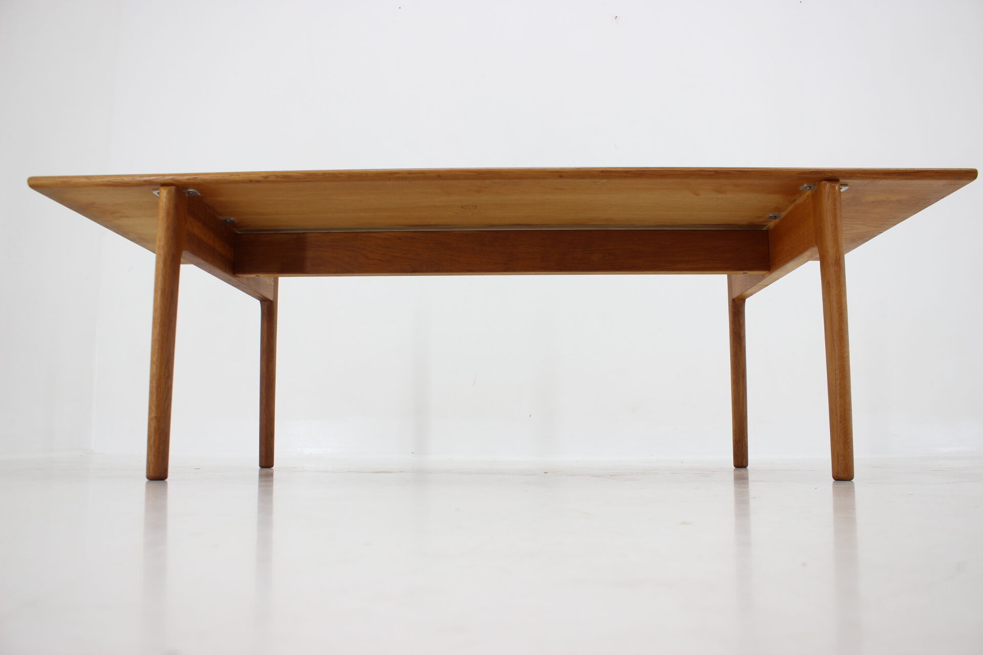 1960s Hans J Wegner Solid Oak Coffee Table 'AT-15' for Andreas Tuck, Denmark