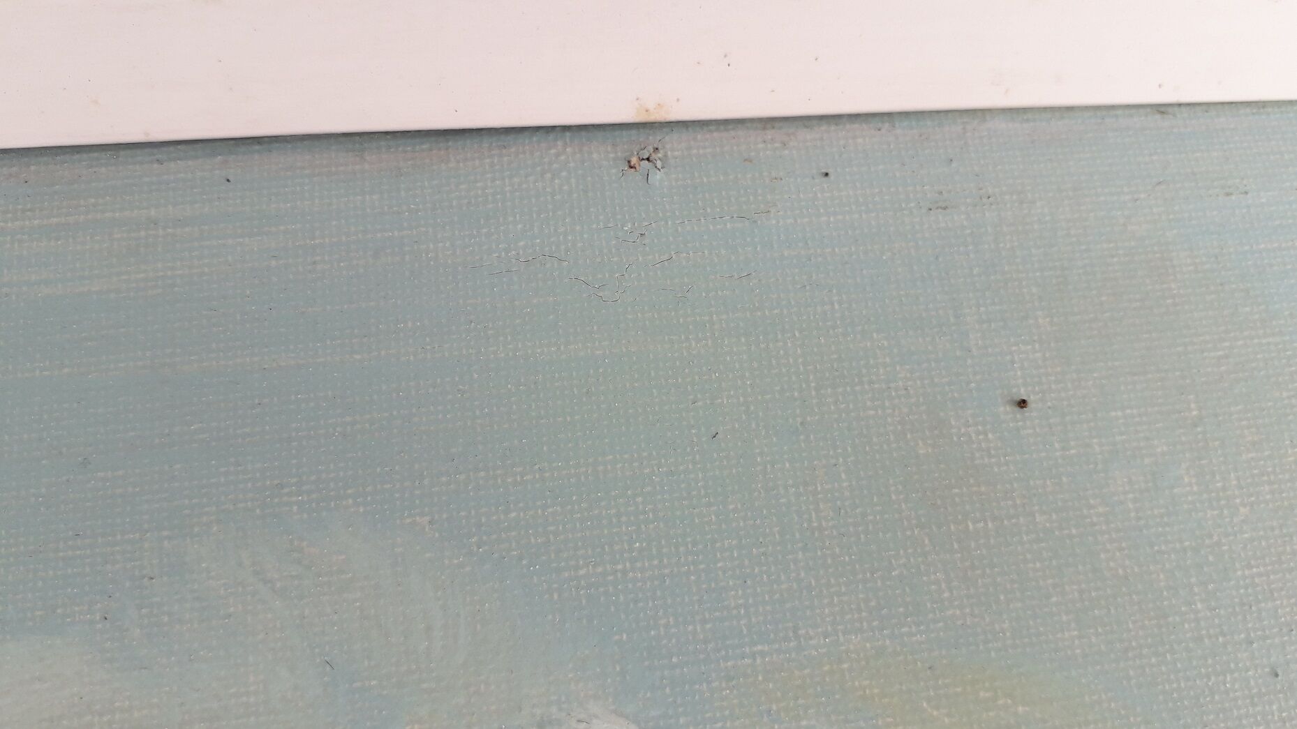 Signed marine painting