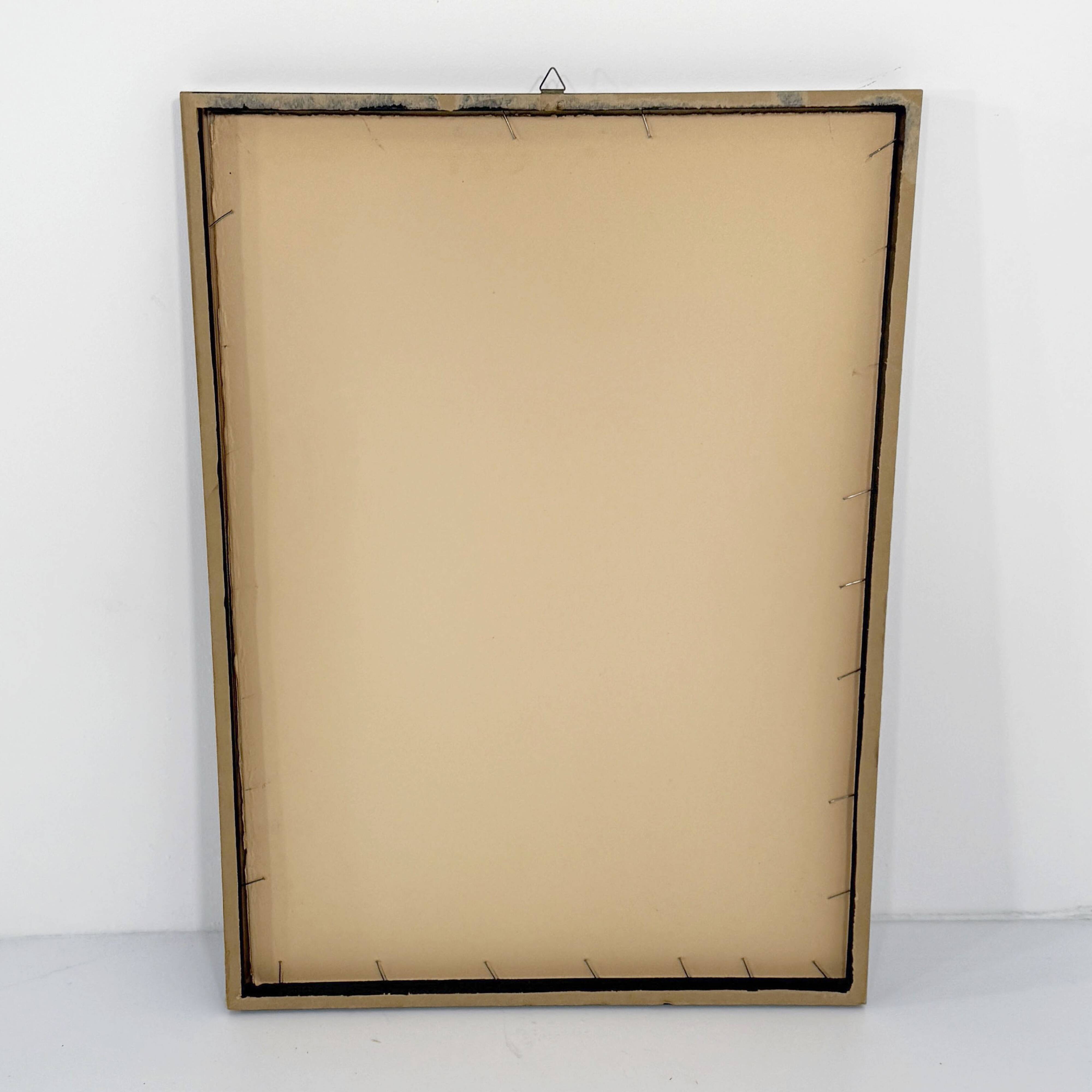 Lithograph "Nativity" by Corrado Cicognani, 1970