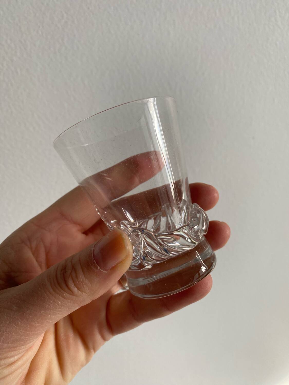 Daum liqueur glasses