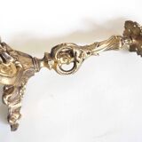 Bronze rockery candle holder