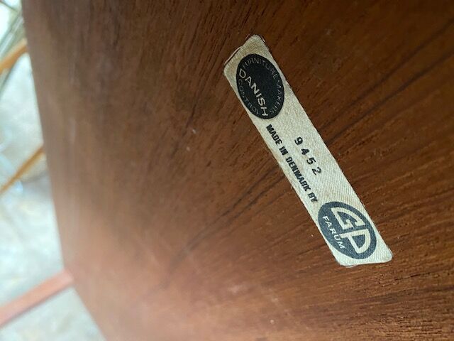 Danish bench 'Georg Petersens'