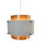 Rare Midcentury Pendant in style of Jo Hammerborg, Denmark, 1970s