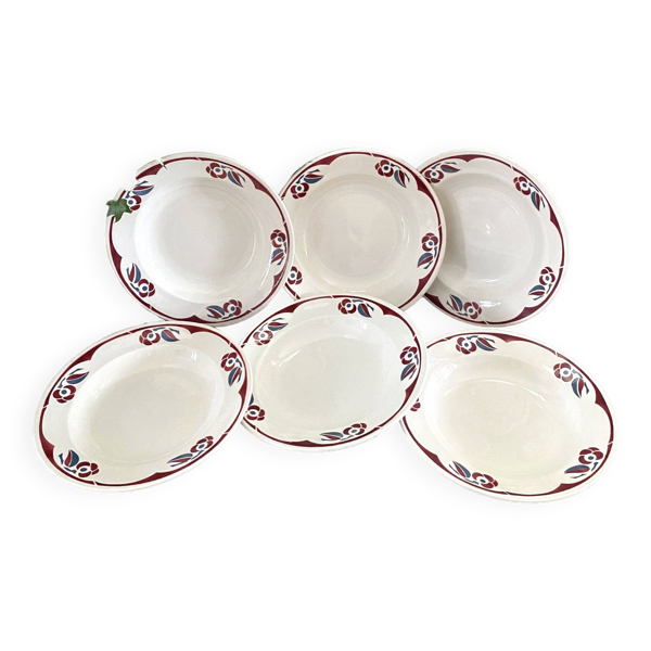 Assiettes cruses Terre de Fer