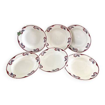 Assiettes cruses Terre de Fer