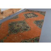 1960s vintage Turkish hand-knotted runner 82x335