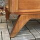 Vintage chest of drawers with compass feet 1960 H112