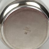 Timbale Christofle vintage silver metal, engraved Jean-Pierre, 1950