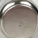 Timbale Christofle vintage silver metal, engraved Jean-Pierre, 1950