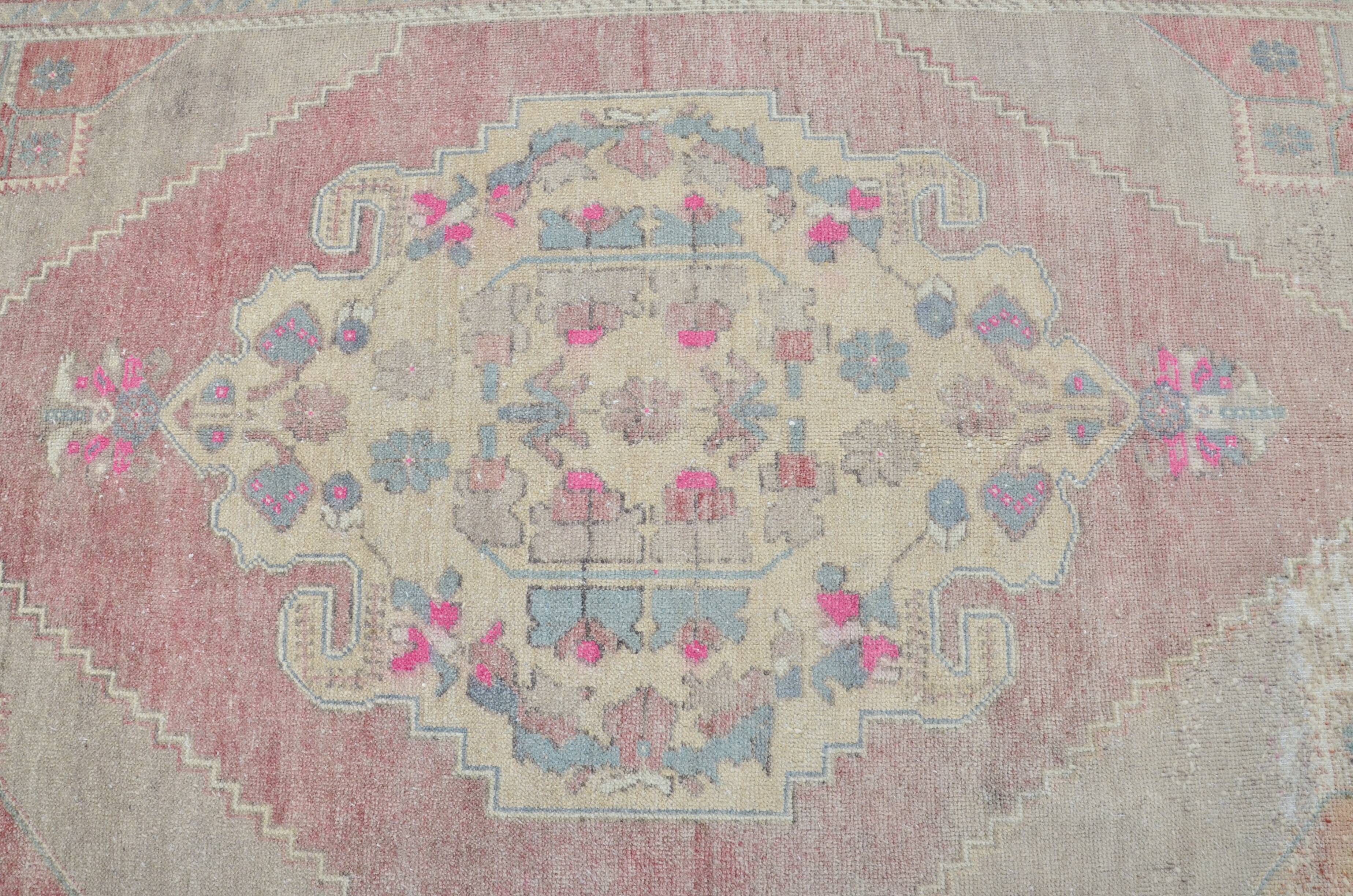 Oushak Turkish Vintage Rug sku 3308