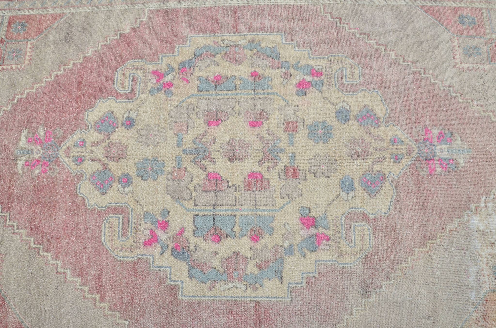 Tapis turc vintage Oushak sku 3308