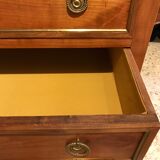 Small secretary English donkey back office Madame 3 drawers