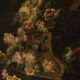 Large trumeau, or glazing bead mirror, Louis XV style. 1950s.