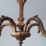 Lustre bronze 5 lampes