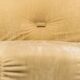3 seater sofa metal fabric 70s vintage modern