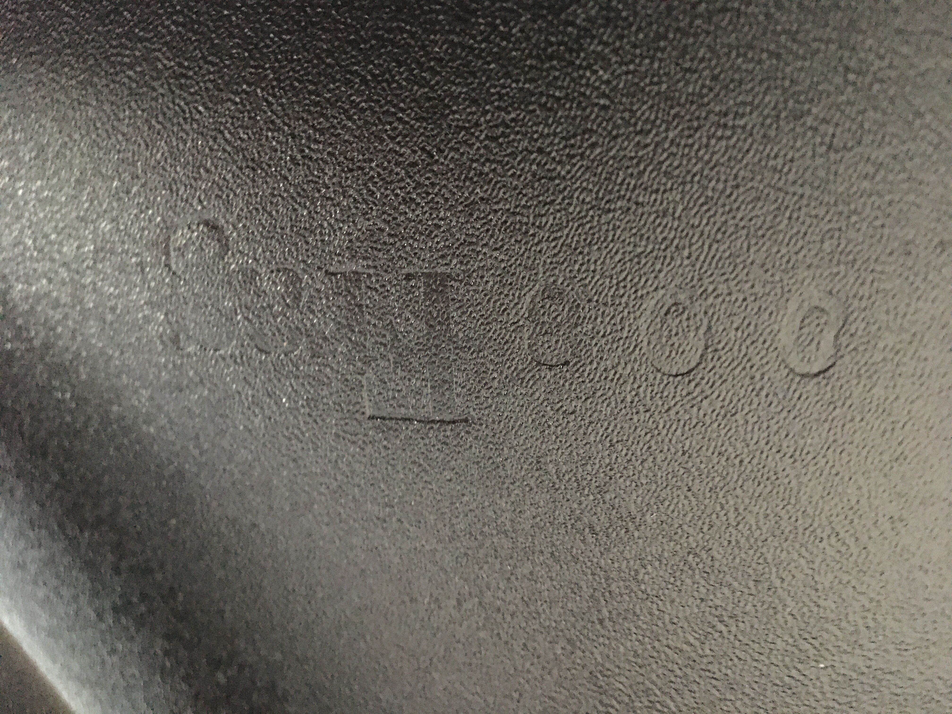 Set of 4 leather chairs from Frag for ROCHE BOBOIS