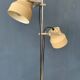 Lampadaire beige Dijkstra de style Space Age du milieu du siècle