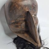 Dan Zoomorphic Gagon Mask, Ivory Coast, Liberia, 20th century, 26 x 22 cm