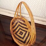 Vintage wicker basket