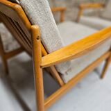 Paire de fauteuil scandinave 1960