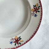 Set of Sarreguemines Evelyne plates