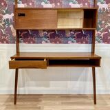 Elegant 1950s Scandinavian design desk.