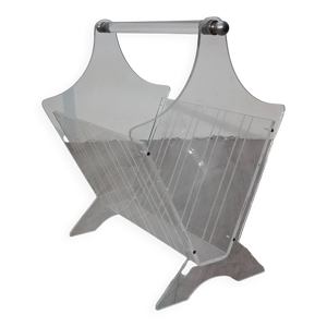 Porte-revues en plexiglas,