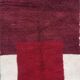Tapis en laine pure fait main traditionnelle authentique taille 2/1.5 m
