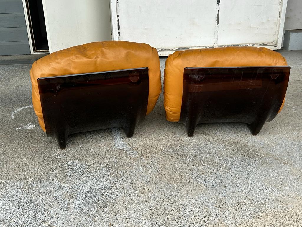 Paire de Fauteuils Marsala par Michel Ducaroy pour Ligne  Roset 1971