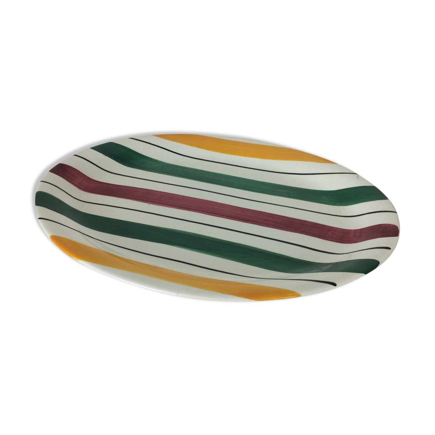Multi-coloured Longchamp ceramic dish