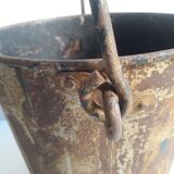Seau en fer artisan