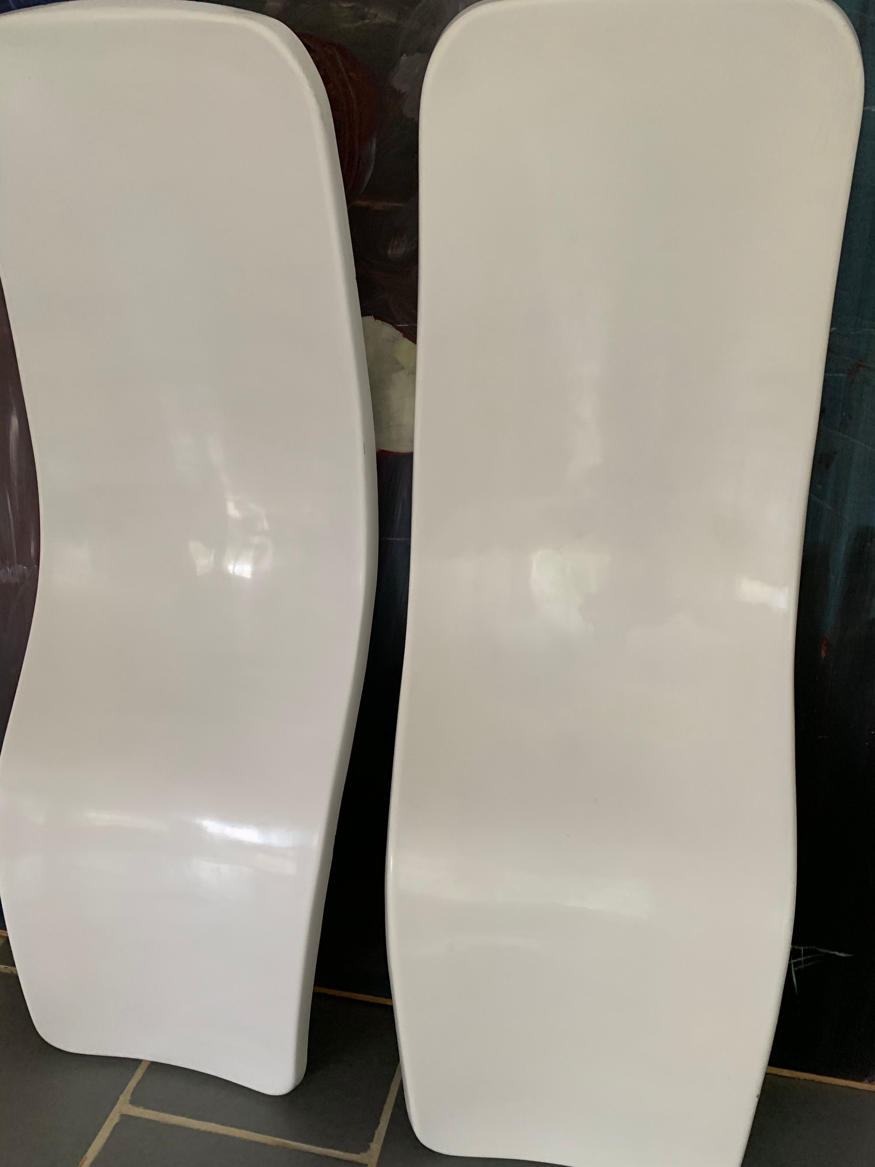 Duo sunbeds vintage 60s