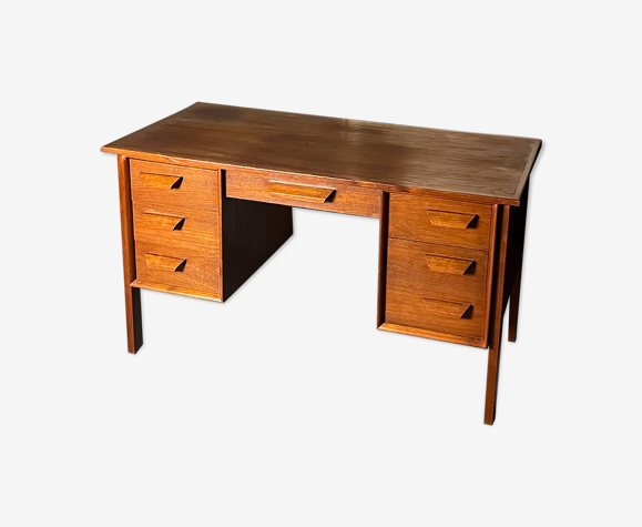 Modernist teak office