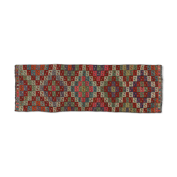 Anatolian handmade kilim rug 260 cm x 83 cm