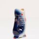 Set of 7 blue glass fish, mid-20th century.