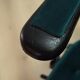 Green office armchair, Danish design, 1970s, production: Denmark