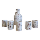 Jean Rivier liqueur service