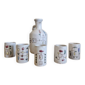 Jean Rivier liqueur service