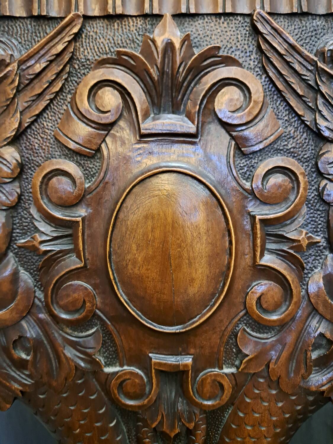 Pair of 19th century walnut stepladder chairs