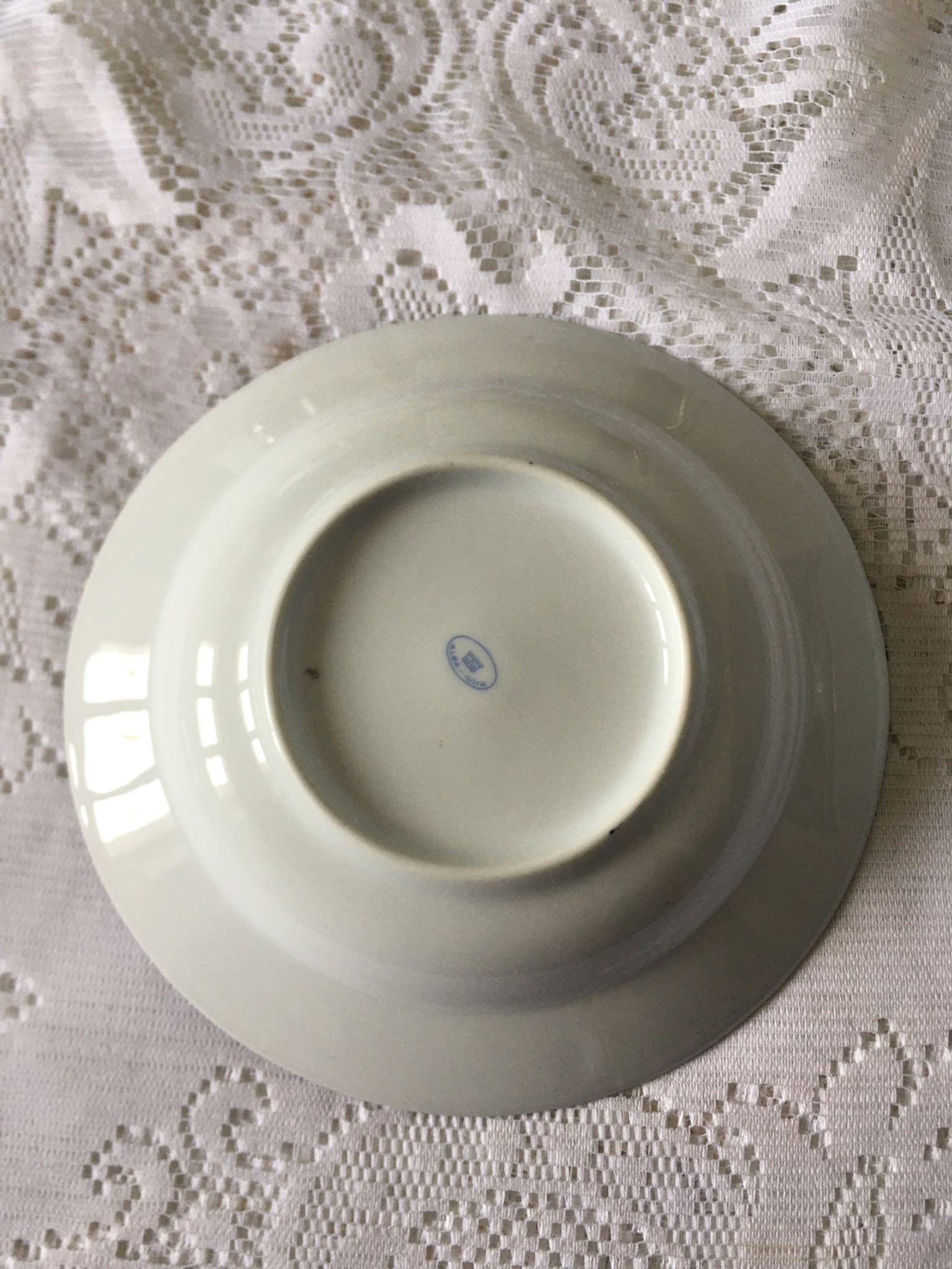 Lot 12 hollow porcelain plates Albar Julia from Romania