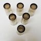 6 anciens verres longs fumé années 70