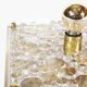 Large vintage murano glass flush mount light by Neuhauss